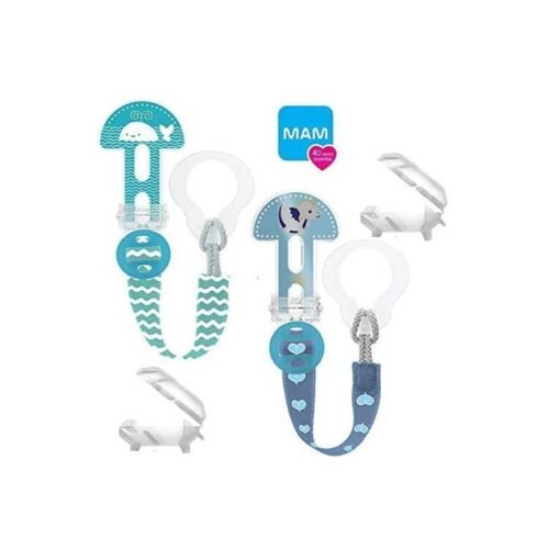 MAM ATTACHE SUCETTES CLIP+COVER